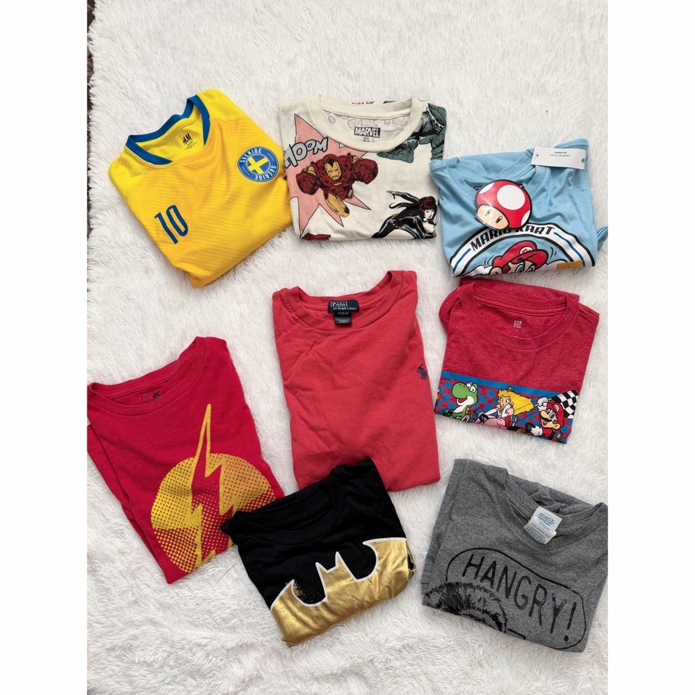 Assorted Graphic T-Shirt Bundle M/L
